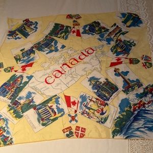 Vintage Canada Scarf